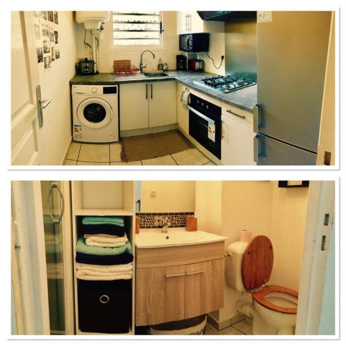 Superbe Appartement A 5Min De La Plage 2Min Du Chu Saint Pierre Bagian luar foto